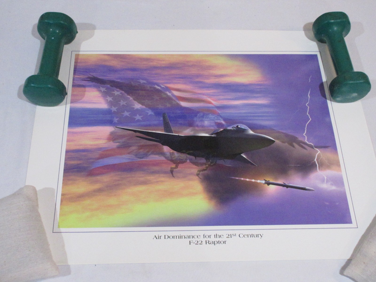 Air Dominance for the 21st Century F-22 Raptor Poster