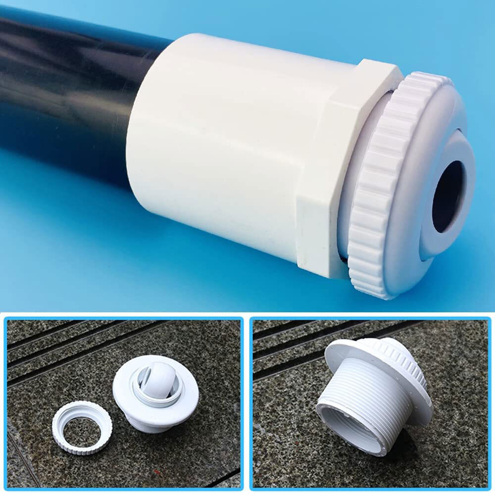 5 PCS Pool Spa Eyeball Jet Slotted Opening Nozzle 1.5" Threaded Adjustable Angle
