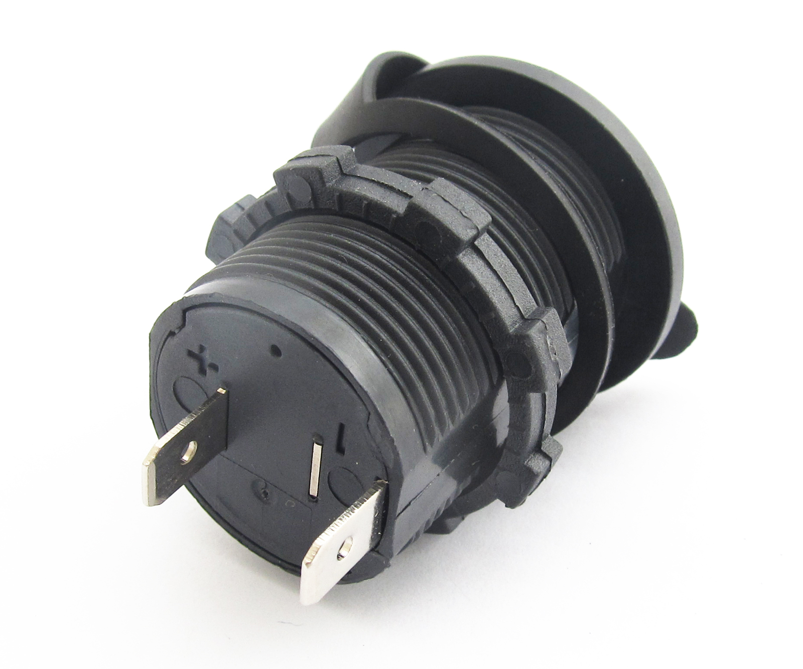 1pc 12V Power Outlet Waterproof Marine Motorcycle Cigarette Lighter Socket