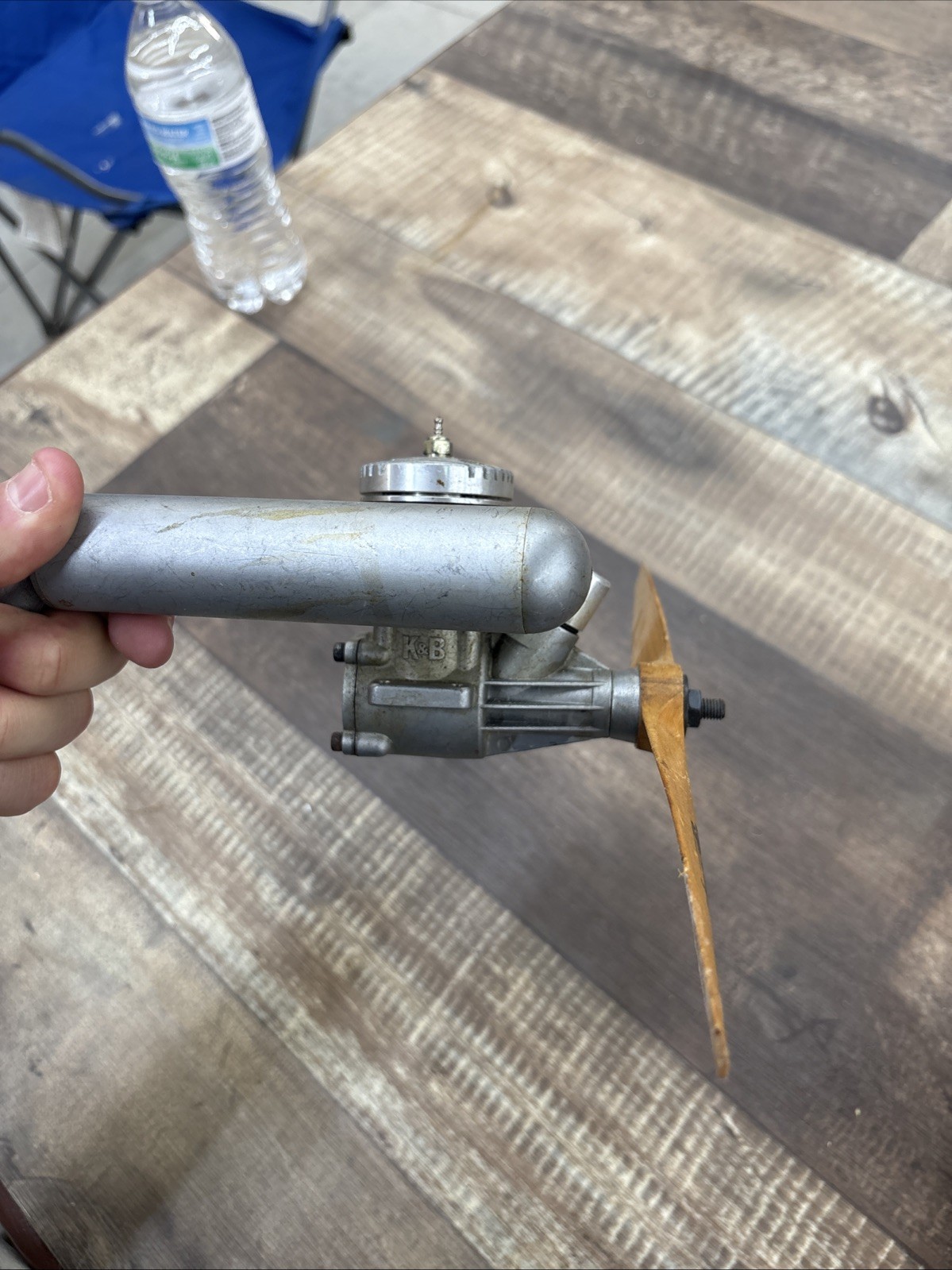 Large K&B KB 61 Model Plane Gas Motor Engine