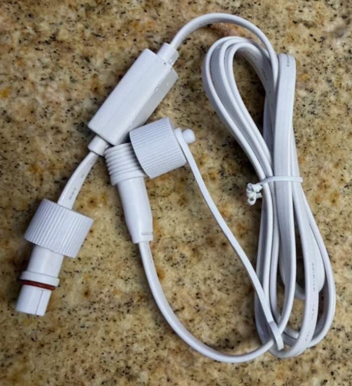 Govee Permanent Outdoor Lights Pro WHITE 4 Ft Extension Cord H706 A/B/C