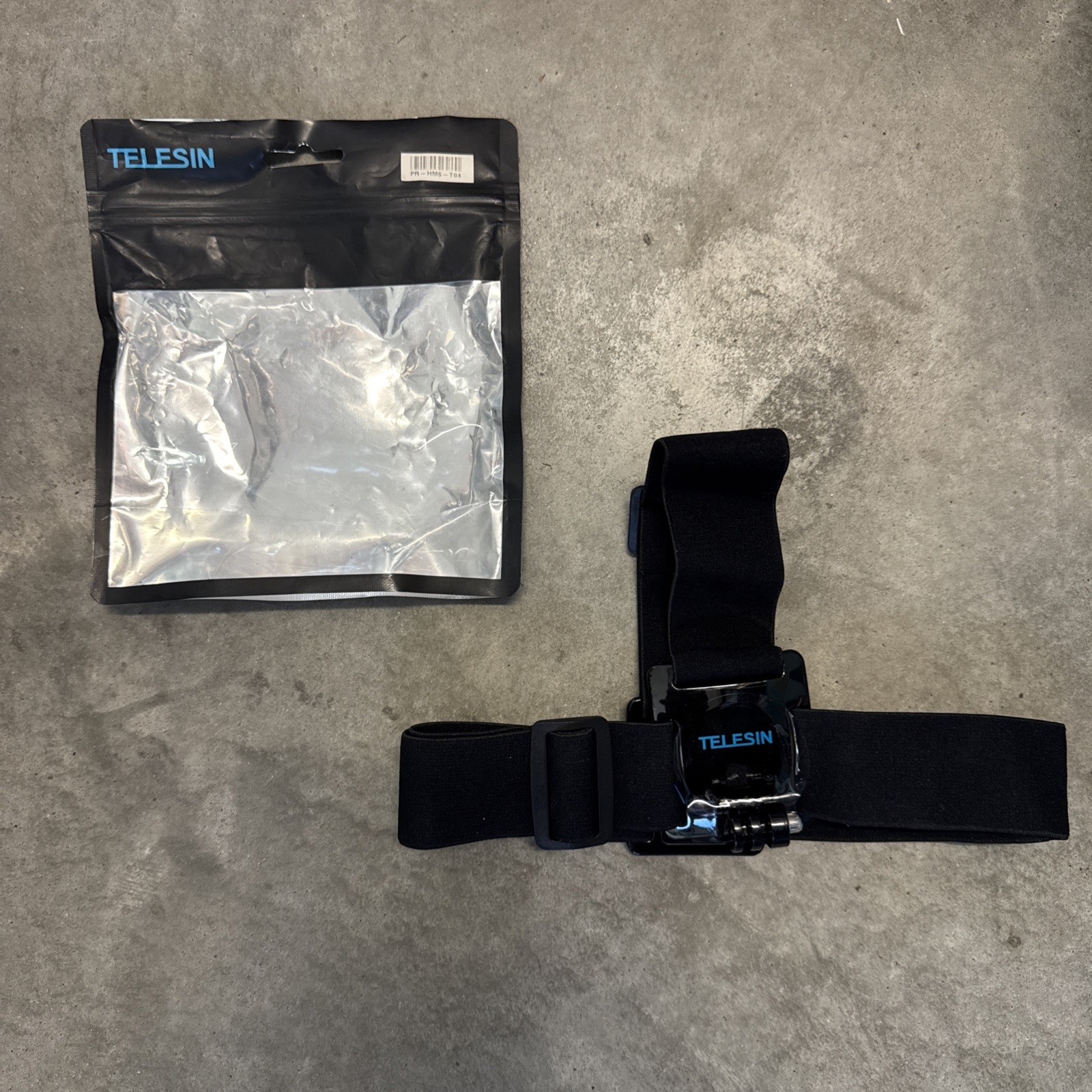 TELESIN Head Strap Mount For Action Cameras And GoPro