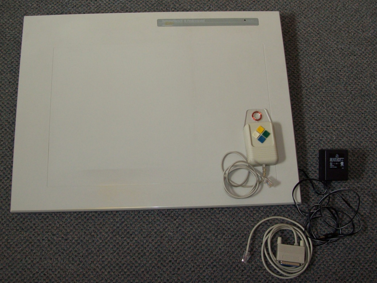 Vintage Summagraphics MMII 1812 SummaSketch II Professional 18x12 Graphic Tablet