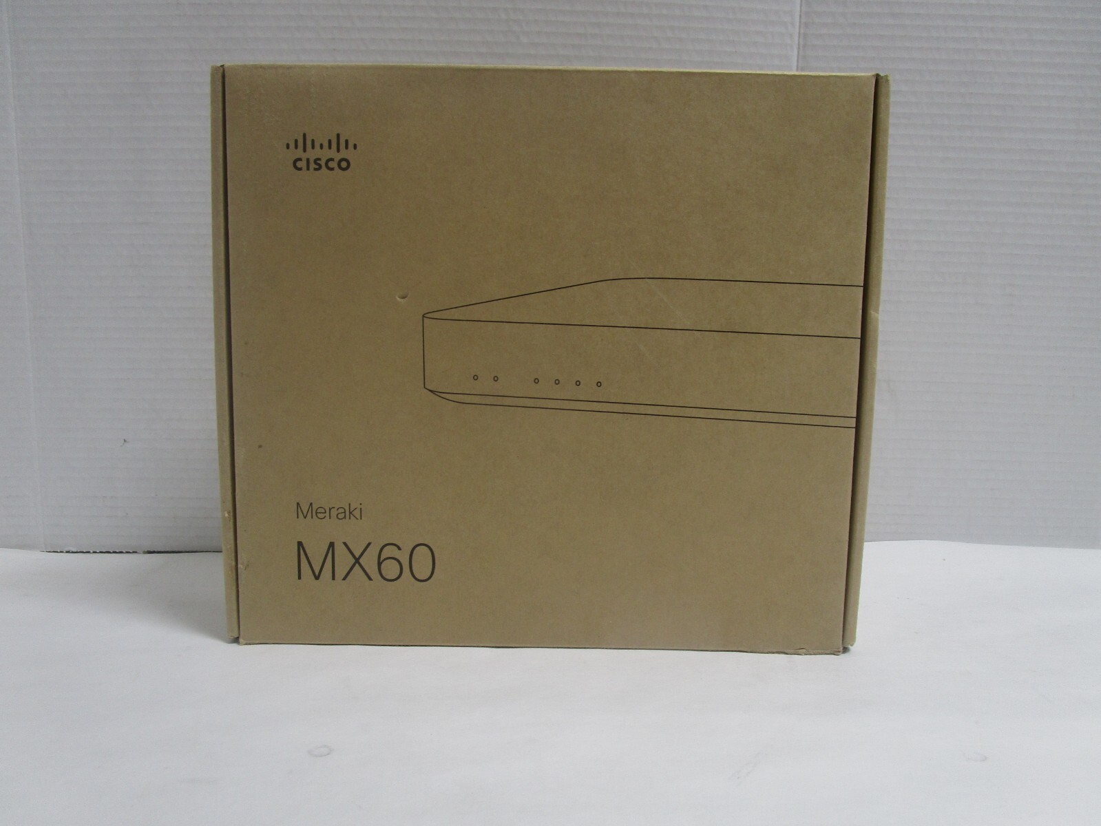 CISCO MX60-HW CLOUD MANAGED SECURITY APPLIANCE 4-PORT 1000BASE-T-RJ-45 URT1-26