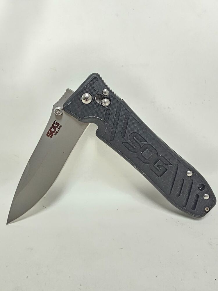 SOG SPEC ARC VG-10 3.75 INCH FOLDING POCKET KNIFE