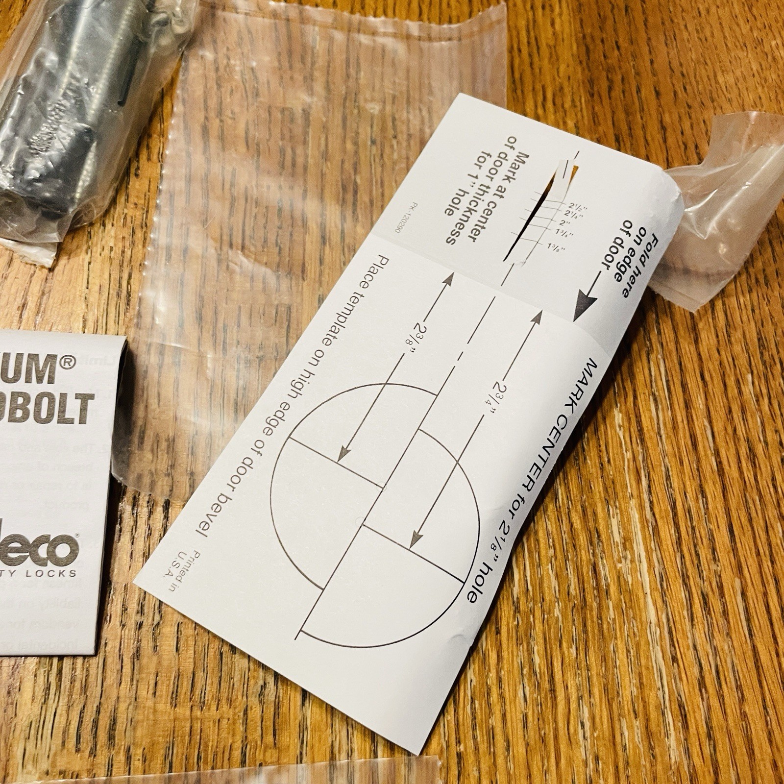 Medeco Maxum ASSA 11TR533 High Security Deadbolt NOS With 2 Keys