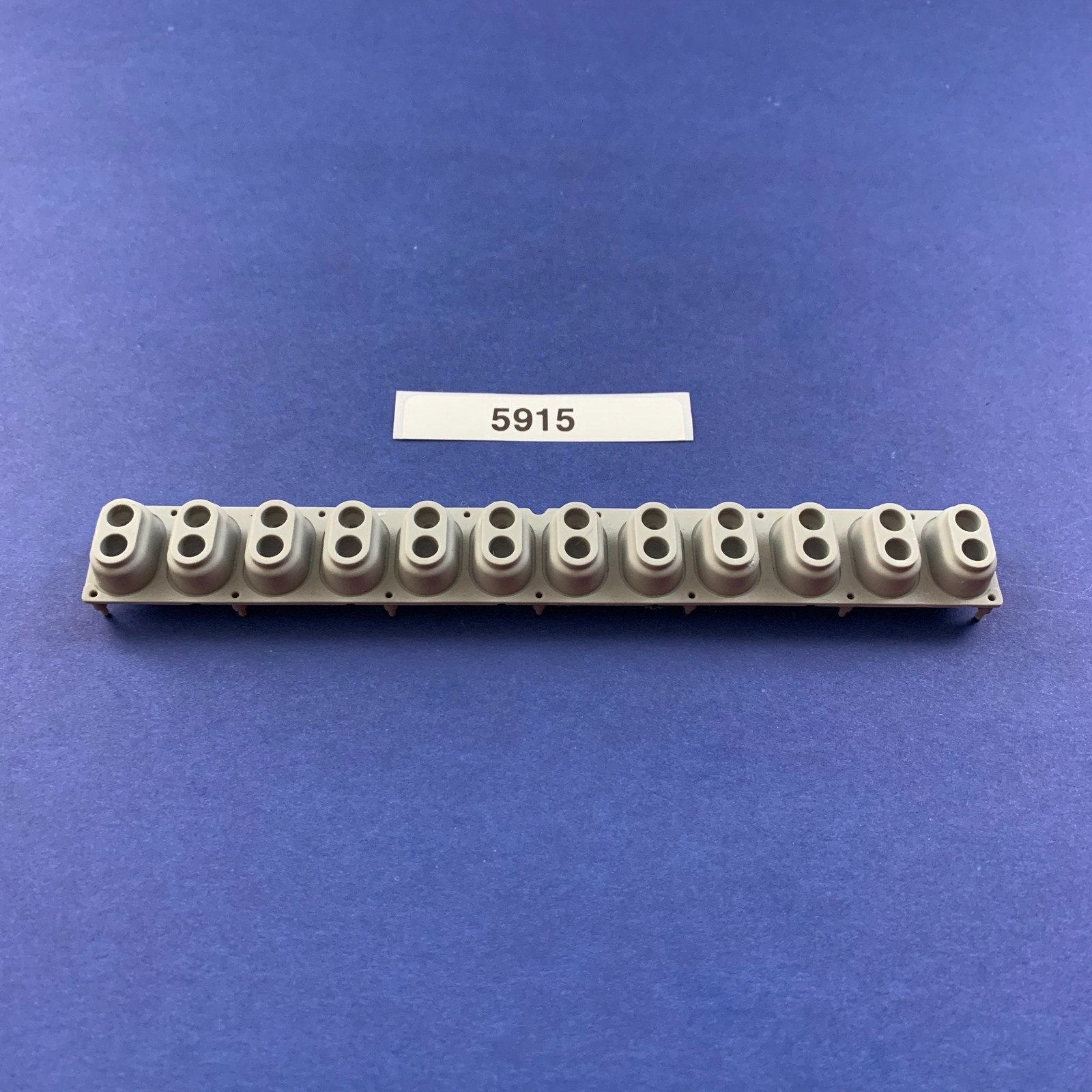 [FRS] CASIO CTK-3500 Keyboard Part: 12 Keys Conductive Pad Rubber Contact Strip