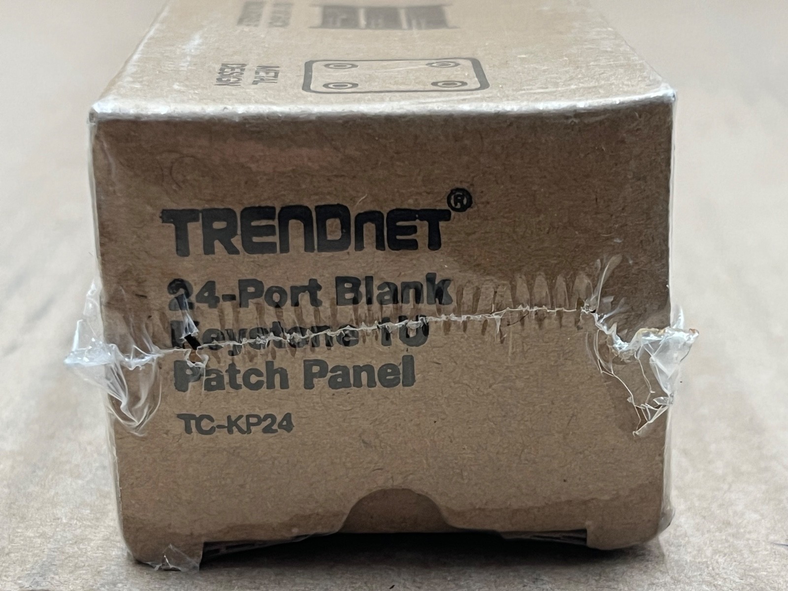 TRENDnet 24-Port Blank Keystone 1U Patch Panel – TC-KP24
