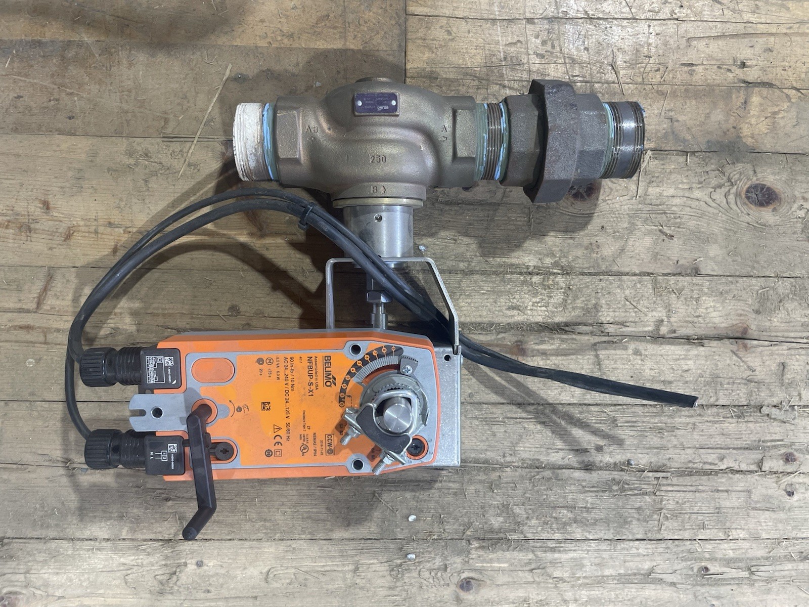Belimo Steam Release Valve and Actuator NFBUP-S-X1