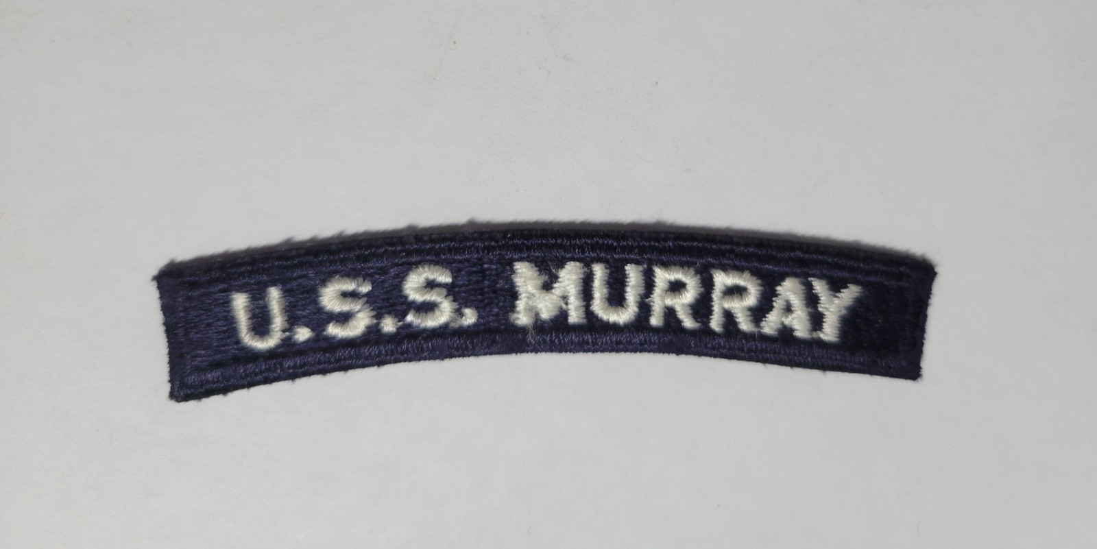 US Navy U.S.S. MURRAY DD-576 Fletcher-Class Destroyer Segment Tab Patch