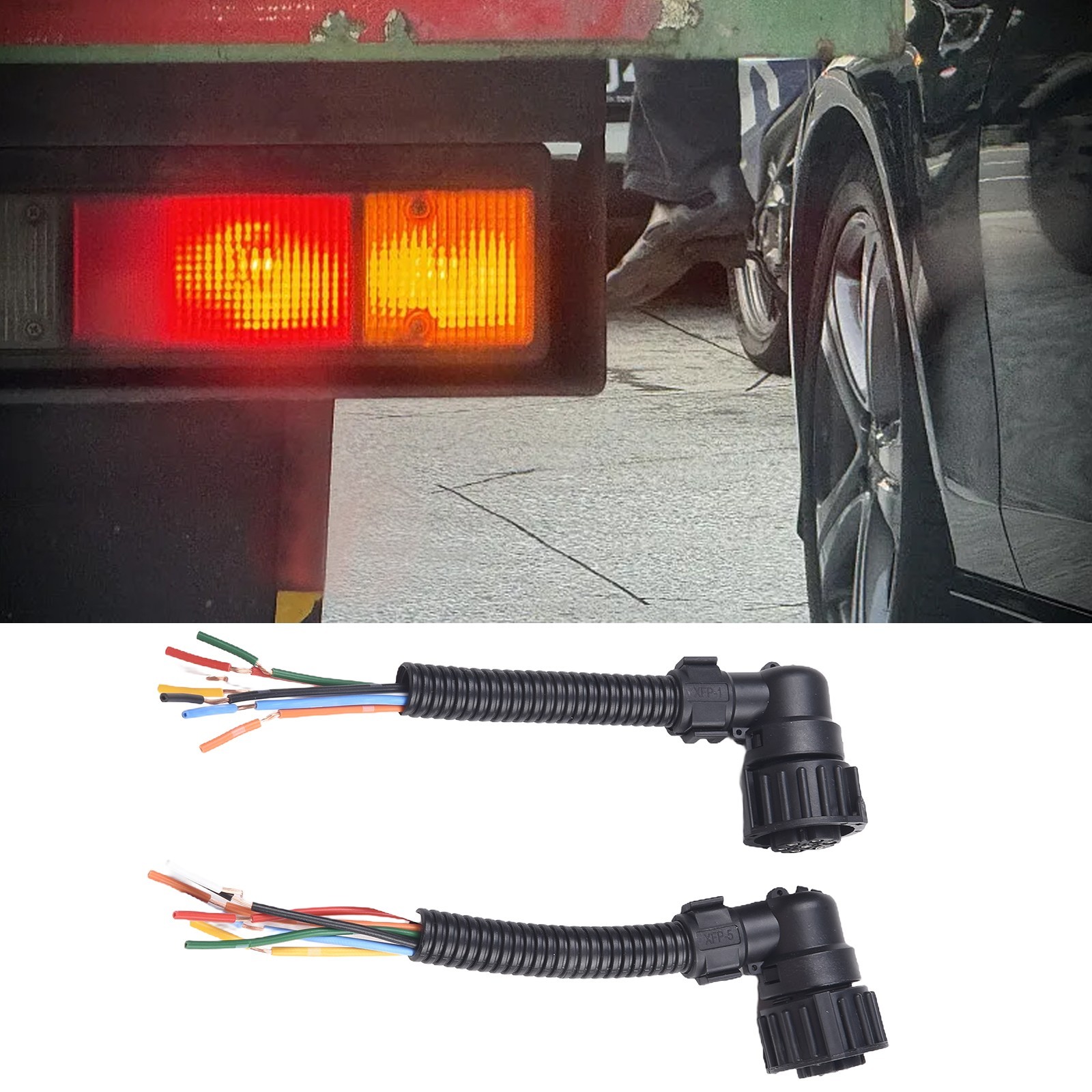 ABS Material Rear Tail Light Connector for Sprinter OE 9655701