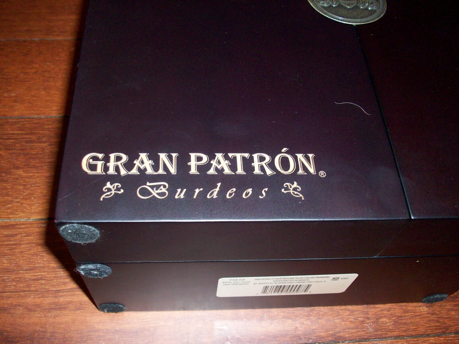 Gran Patron Burdeos Tequila 750 ML Extra Anejo Display Box NO Bottle