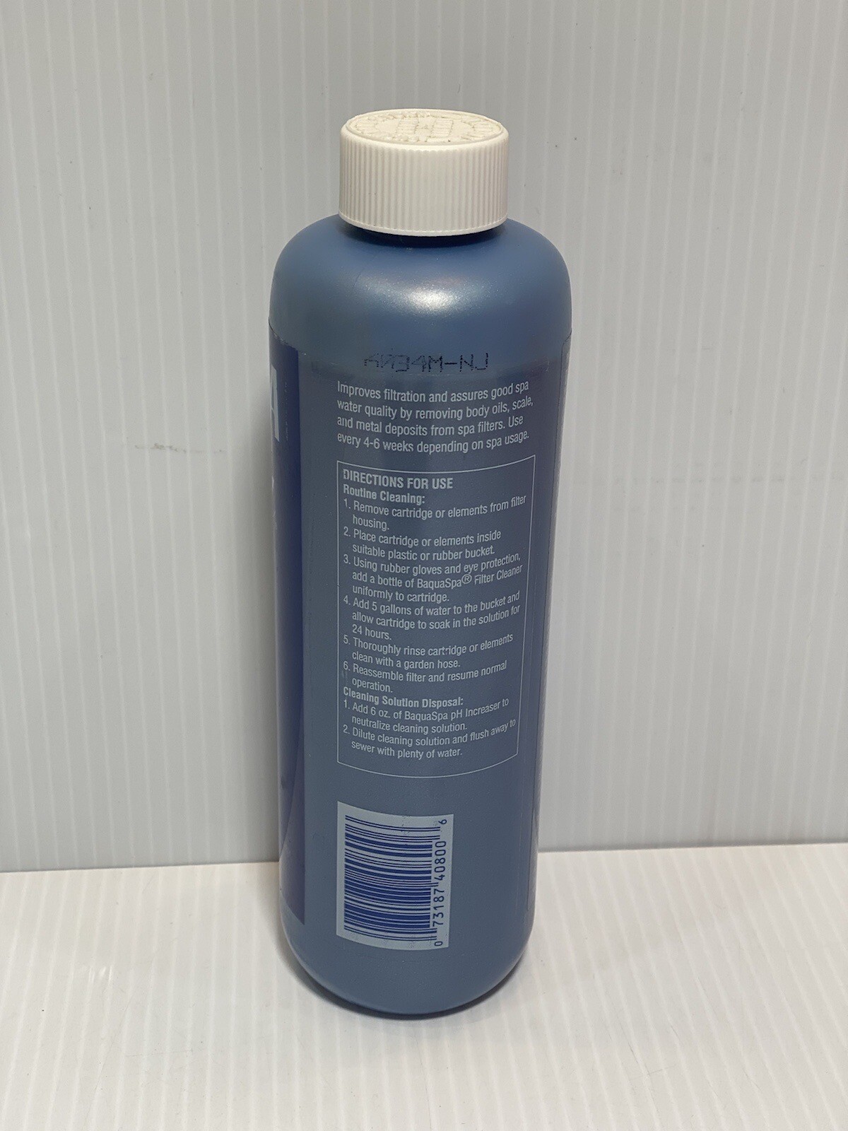 Baqua Spa Filter Cleaner (16 oz)