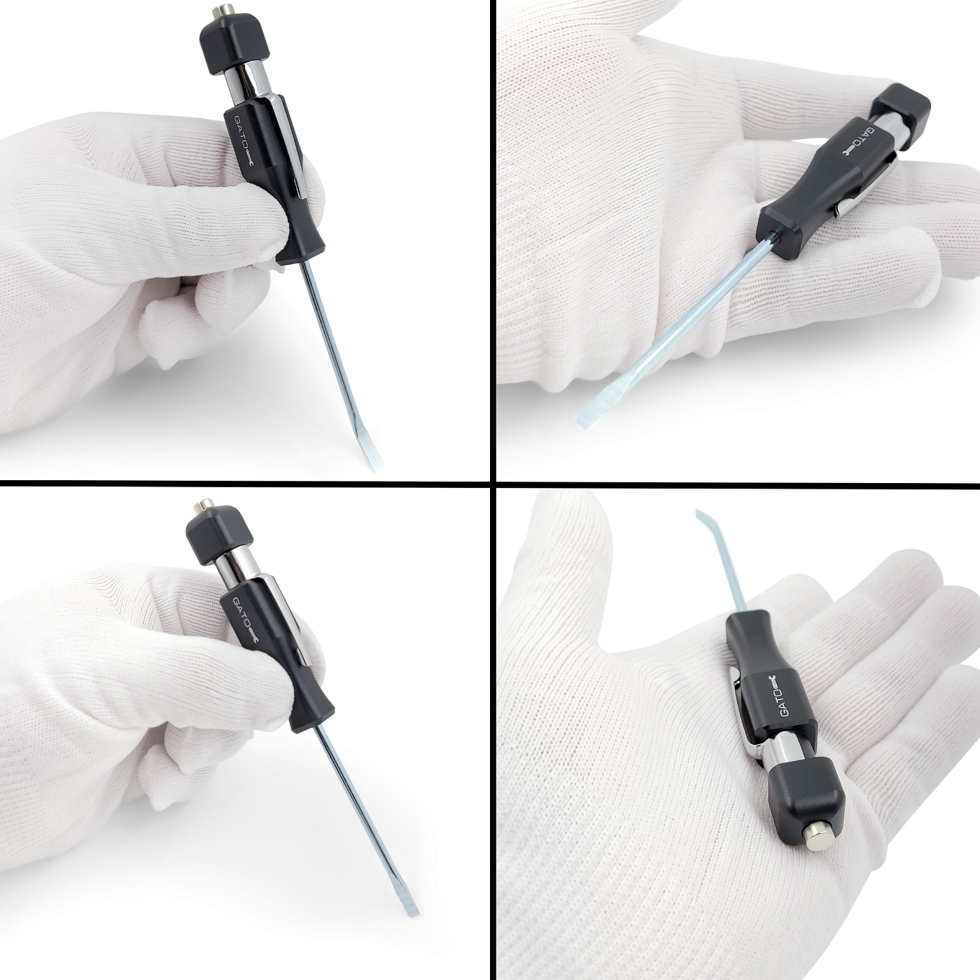 Pocket Mini Pry Bar Tool with Clip and Magnet - Gato Tools