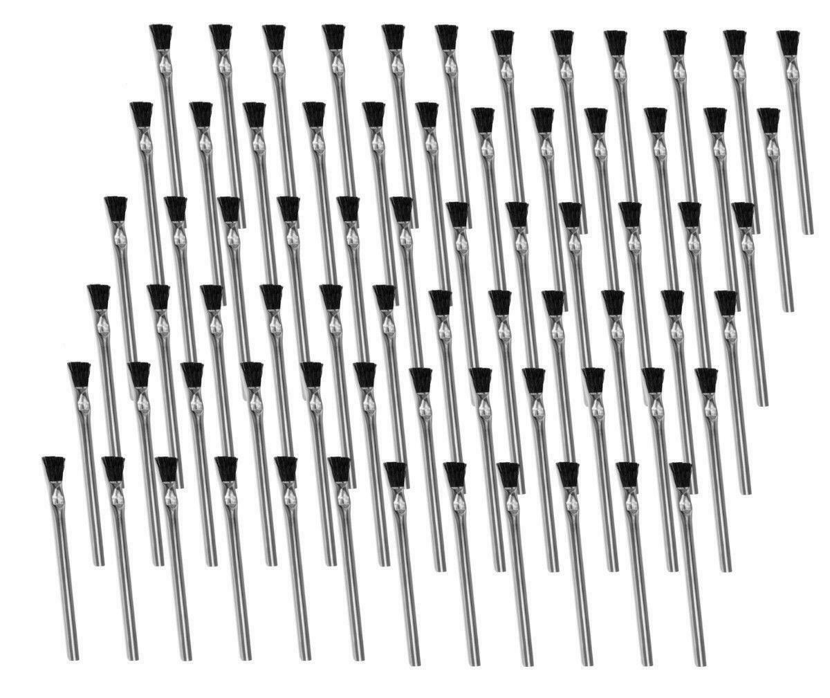 Oatey 30712 24 Acid Brushes 6" w/ Horsehair Bristles for Solder Flux Contact Cem