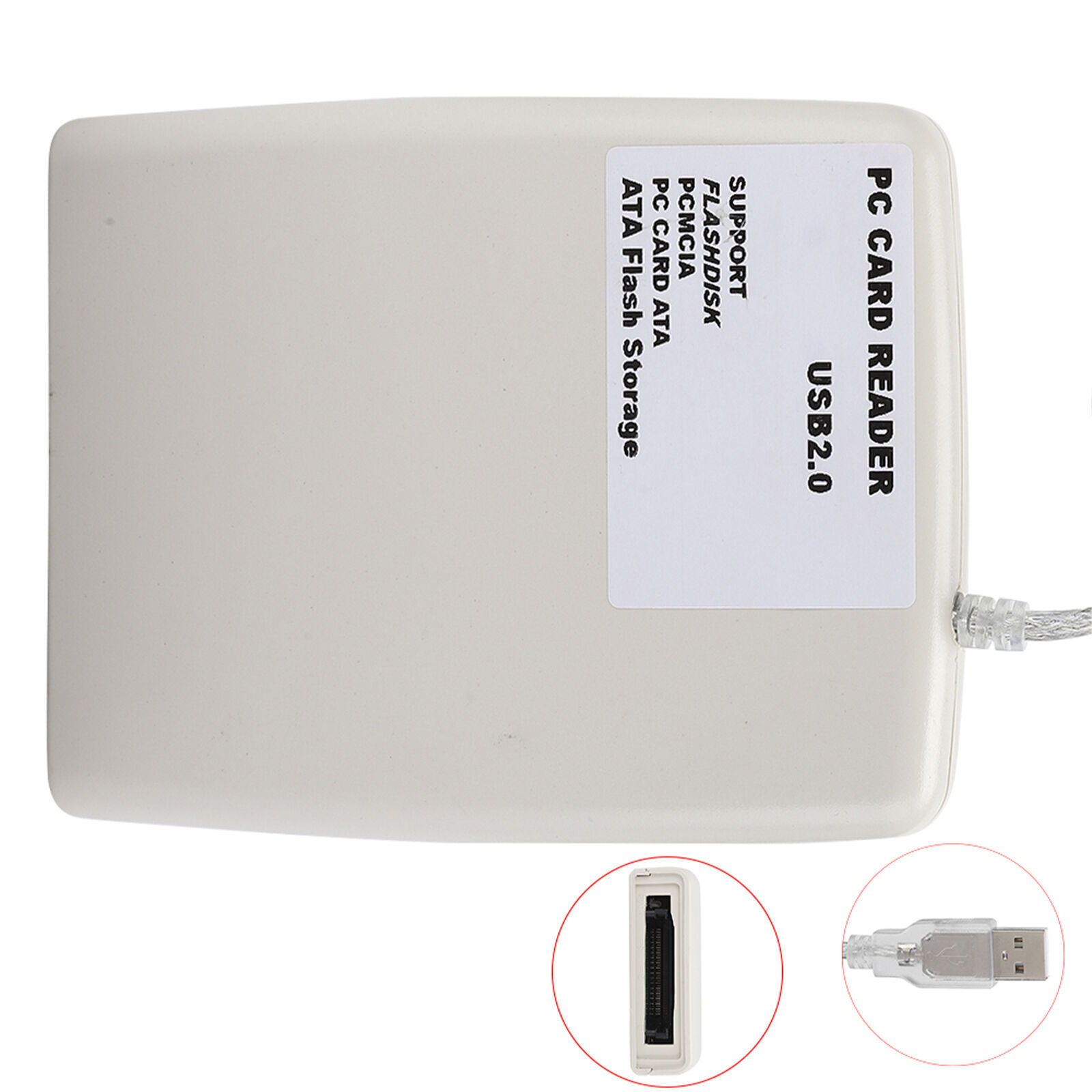 Card Reader Industrial Storage Portable Converter Memory 68-pin PCMCIA