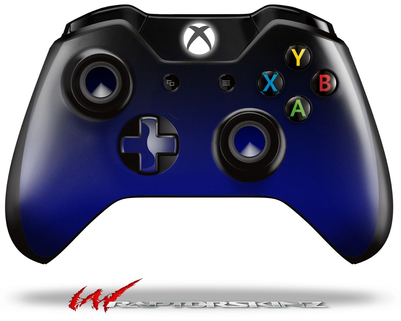 Smooth Fades Blue Black Skin for XBOX One Controller