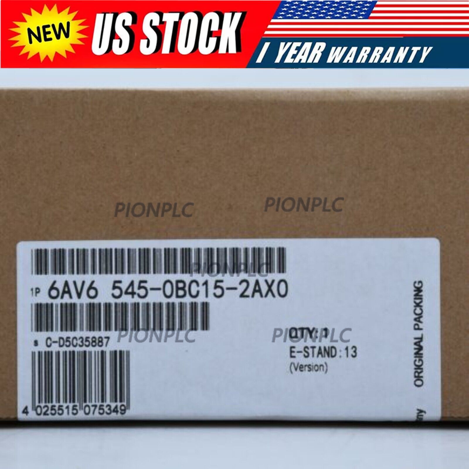 NEW IN BOX SIEMENS HMI TP170B Touch Panel 6AV6545-0BC15-2AX0 6AV6 545-0BC15-2AX0