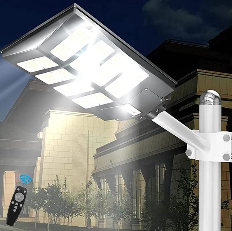 Solar Led Parking Lot Light Commercial Outdoor Dusk Dawn Solar Street Light Road