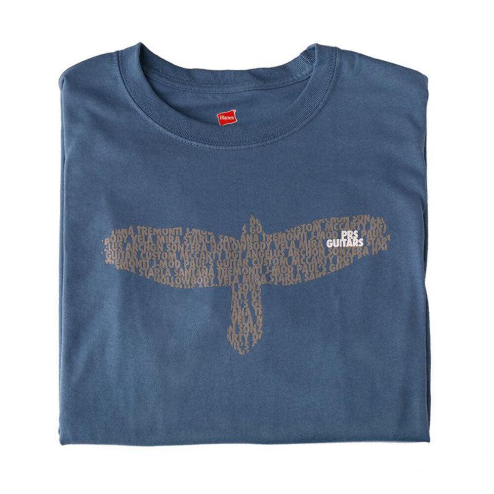 PRS Bird As A Word Tee | Slate | XLarge
