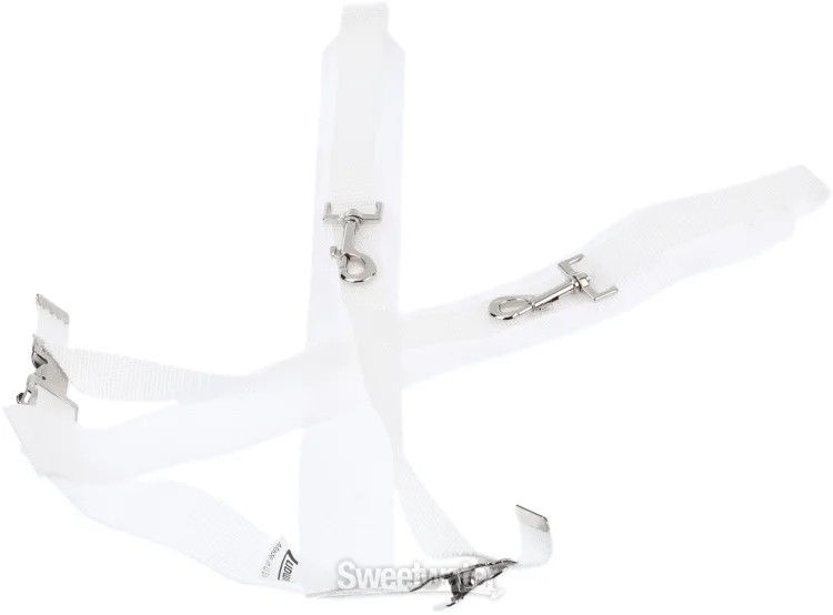 Ludwig Cadet Bass Drum Sling - White