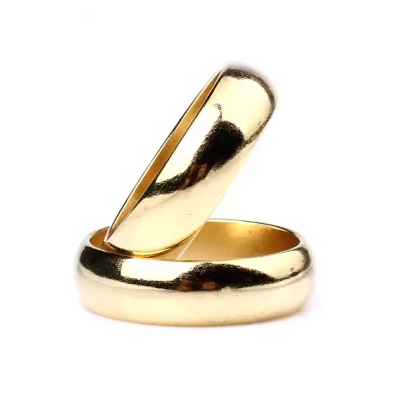 Magic Trick Magnetic Ring Vanishing Tricks Gold Color T16