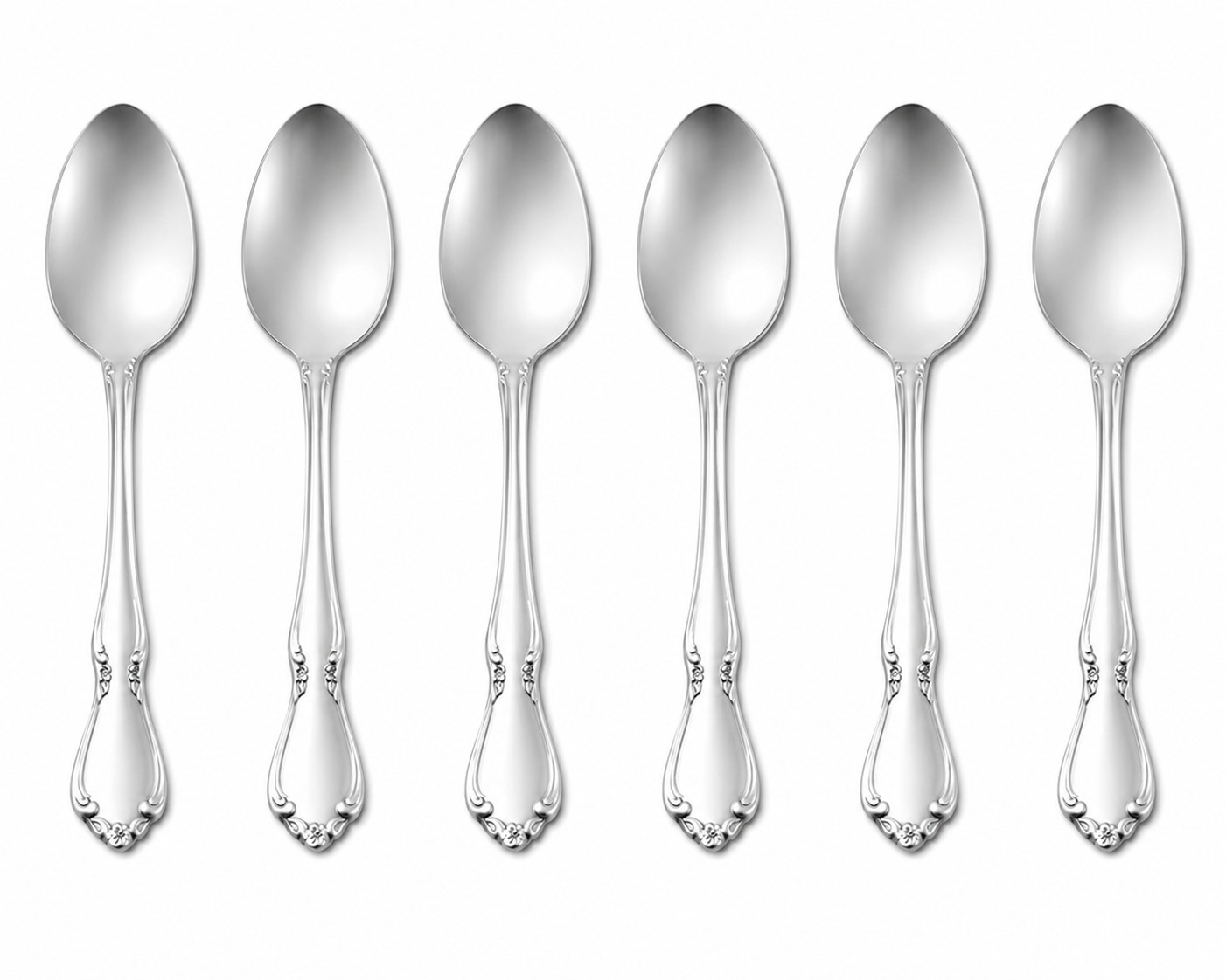 Oneida Chateau Set of 6 Teaspoons 6"