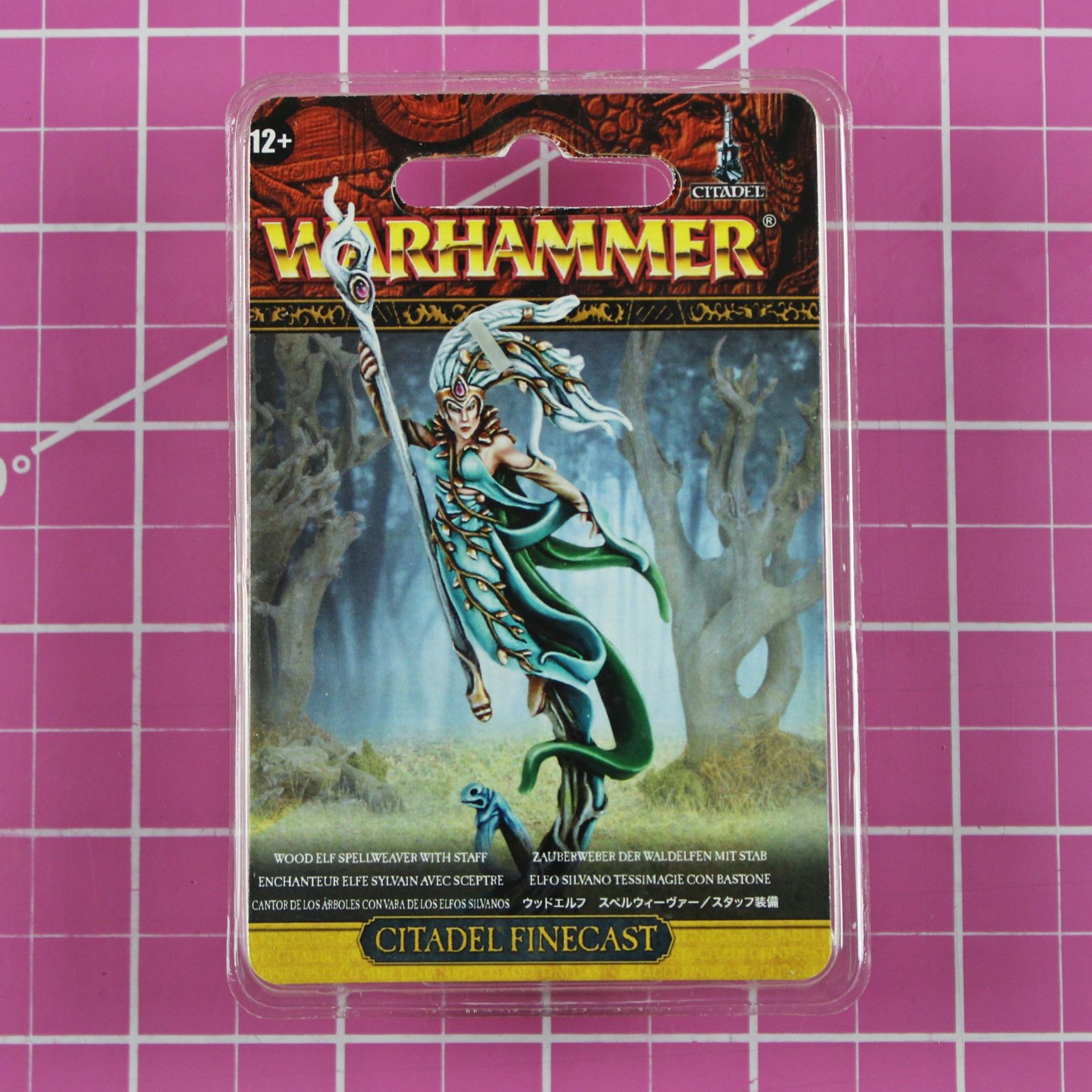 Warhammer Wood Elf Spellweaver with Staff NIBFinecast - Citadel Elves