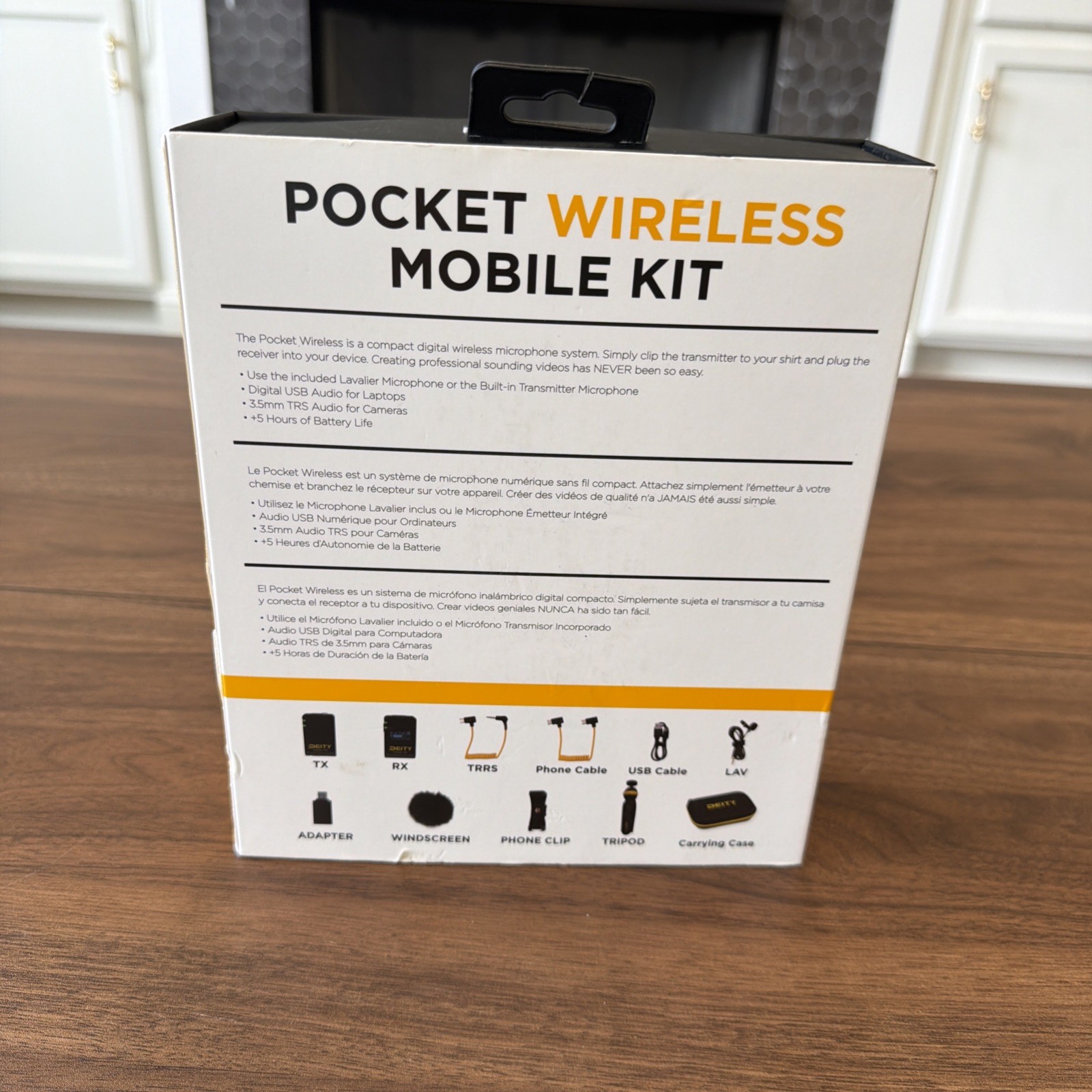 Deity Pocket Wireless Mobile Mic Kit 2.4GHz Compact