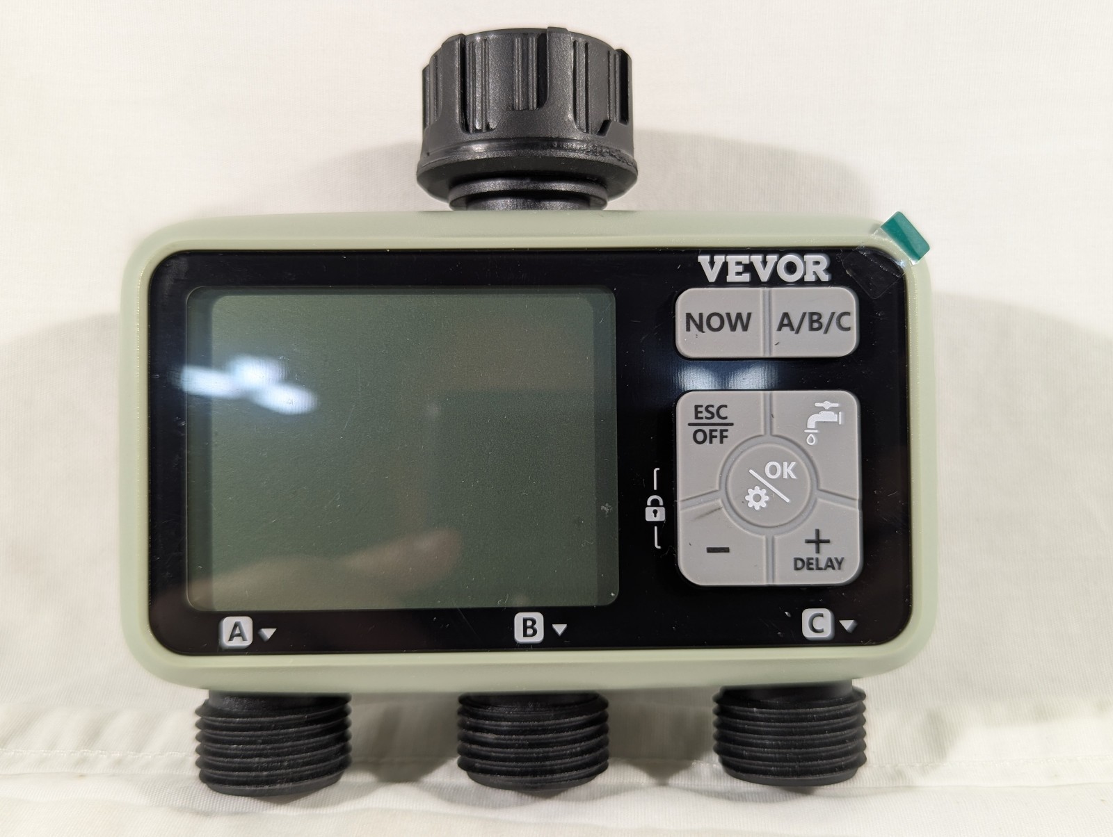 VEVOR Water Timer HCT-378 3 Zone Smart Irrigation Controller Hose Watering READ