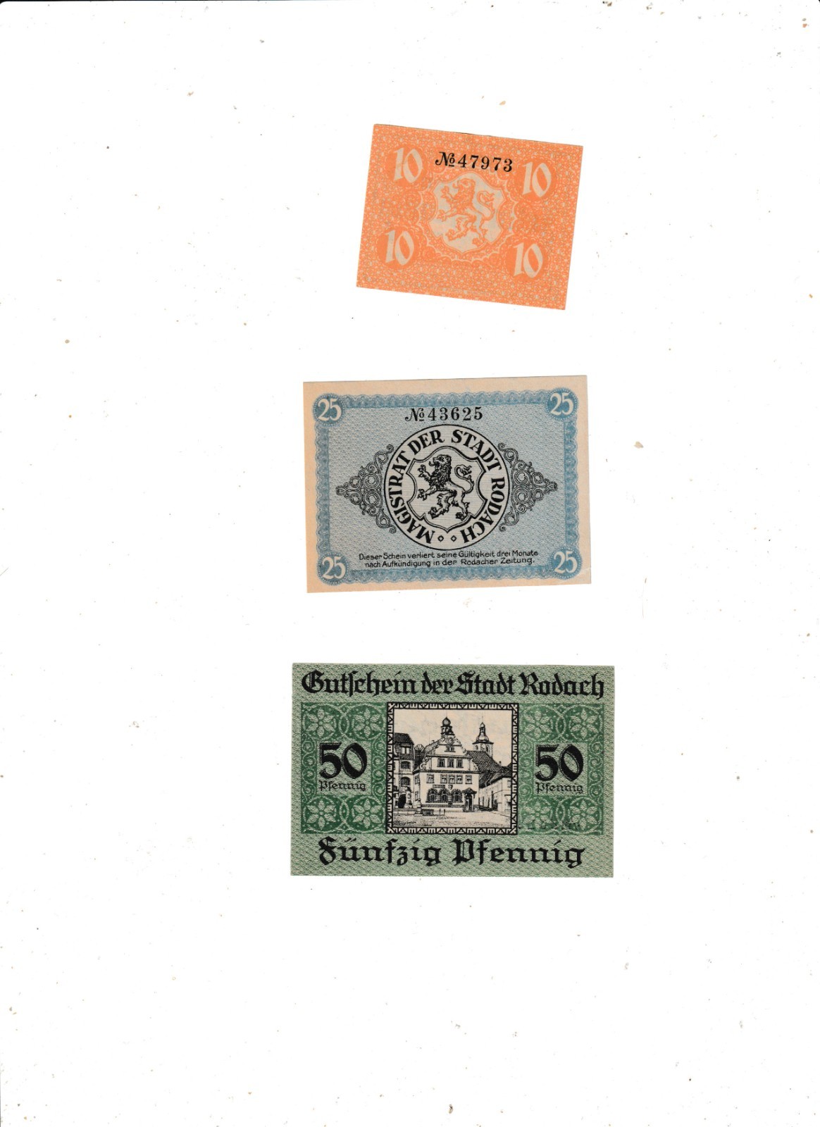 RODACH 3 NOTES