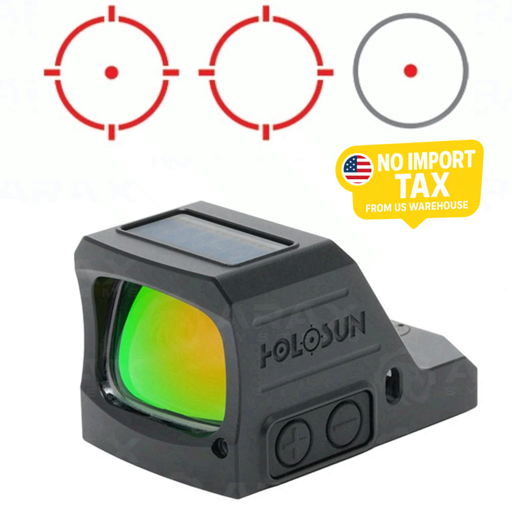 Holosun 507C X3 Red Circle Dot Muli-reticle Reflex Optic Sight RMR HS507C-X3-RD
