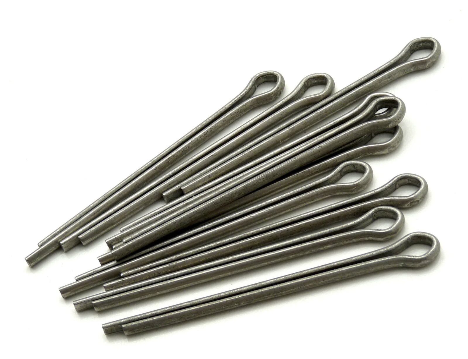 Pack of 10 3/16 x 2.75 in Stainless Steel Cotter Pins USA MS24665-519 AN381-6-44