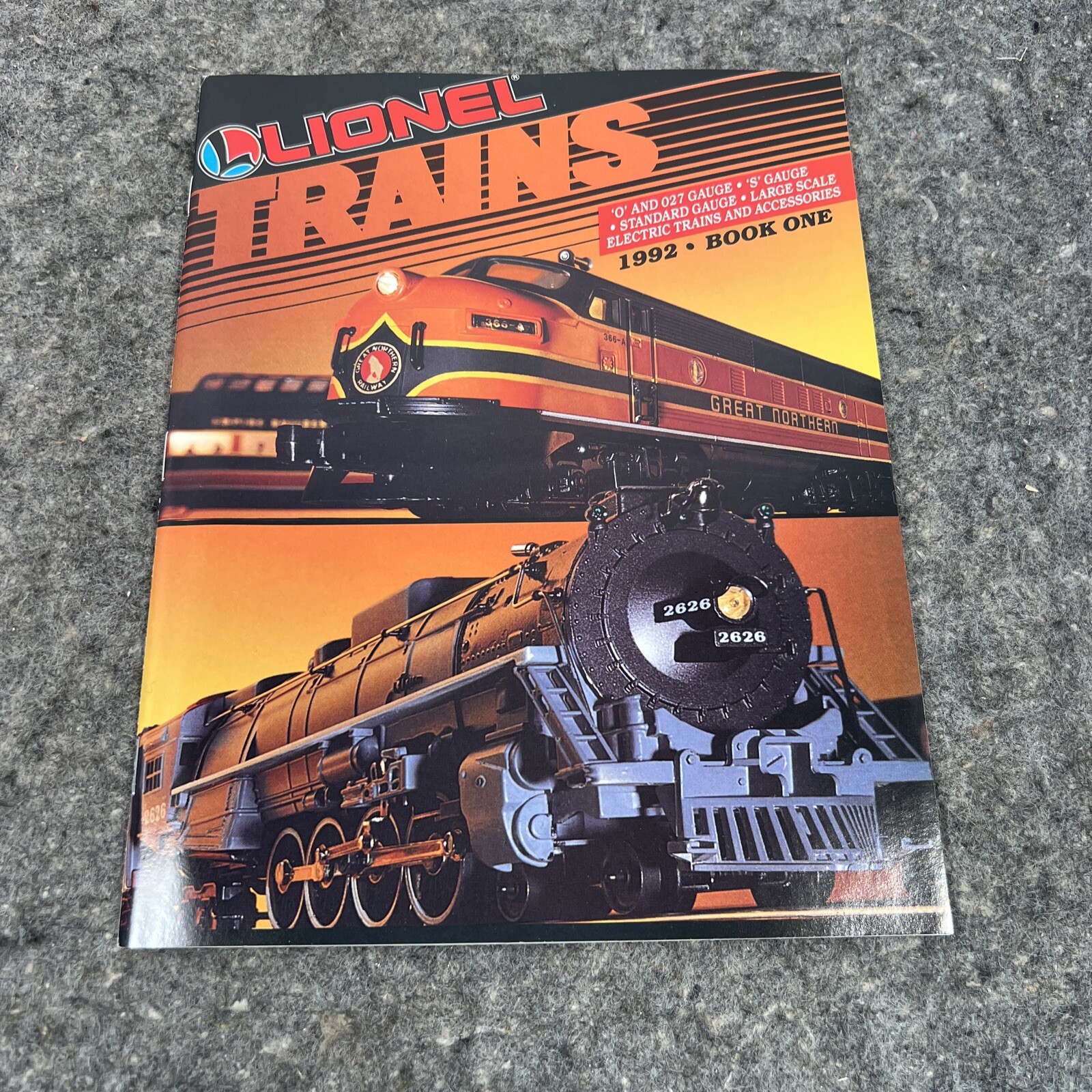 1992 Lionel Trains Catalog Book One