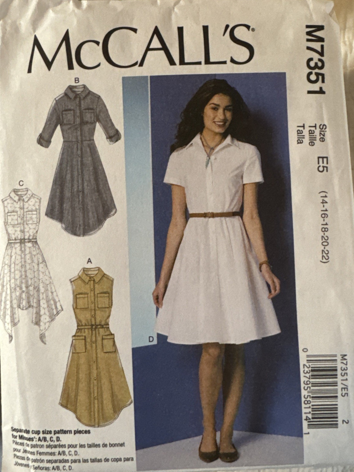Choice McCalls Women's Pattern Collection