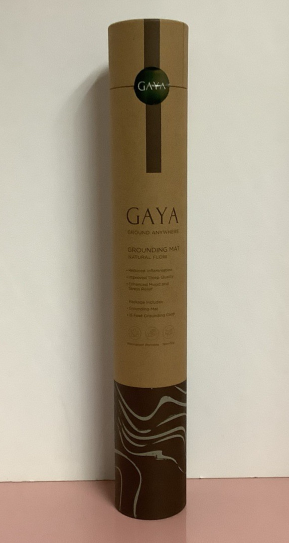 GAYA Natural Flow Grounding Mat w/ 15 ft Grounding Cord NEW OPEN BOX