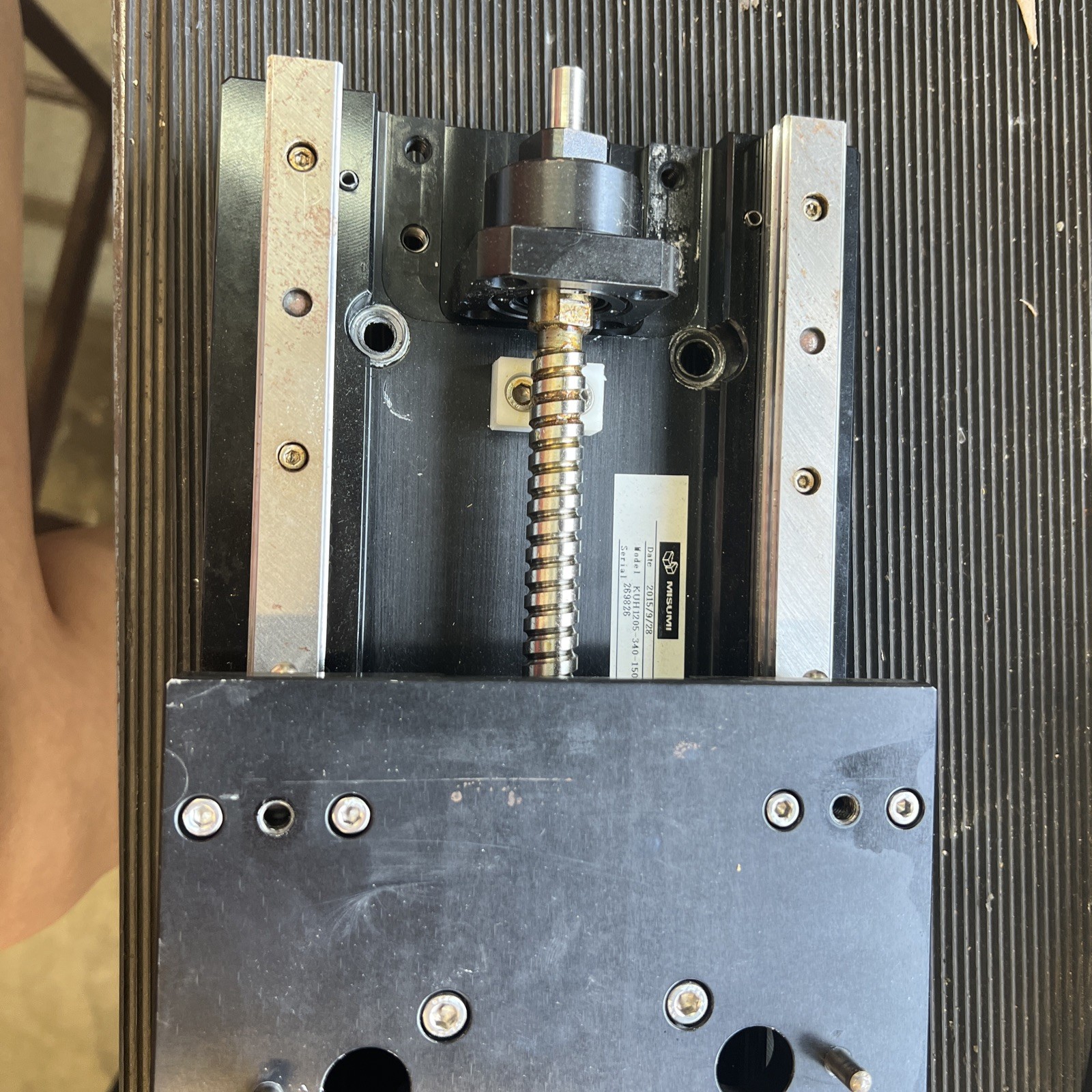 Misumi Single Axis Actuator KUH1205-340-150 Serial 269826