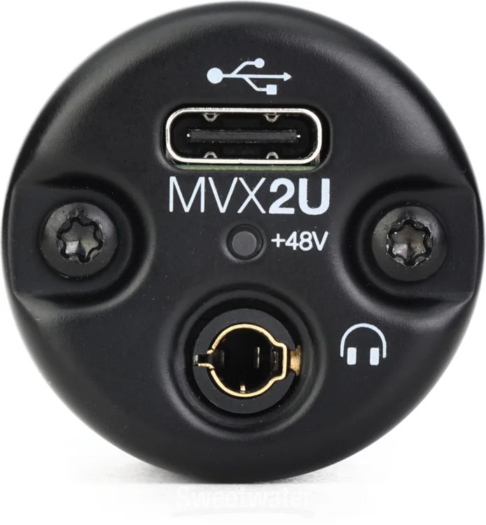 Shure MVX2U XLR-to-USB Audio Interface