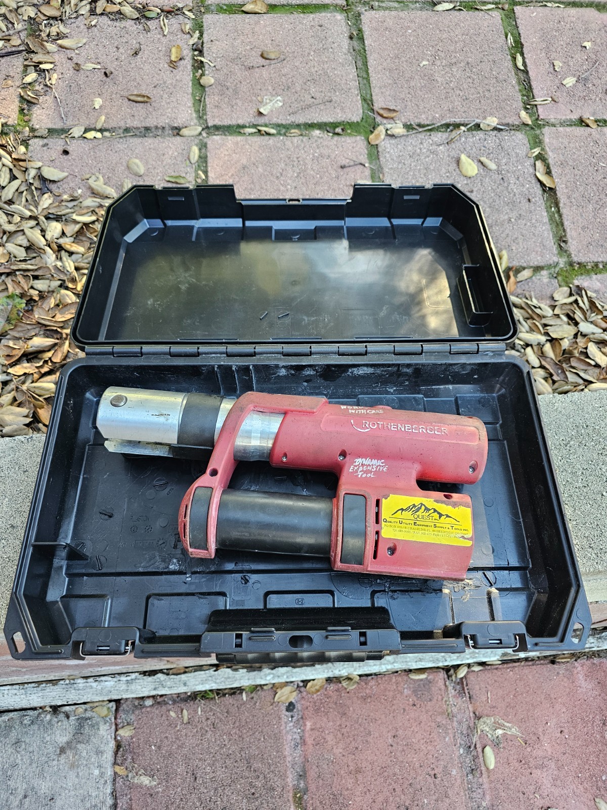 Rothenberger 1.5400X Romax Cordless 12V Press Tool Crimper - SEE THE DESCRIPTION