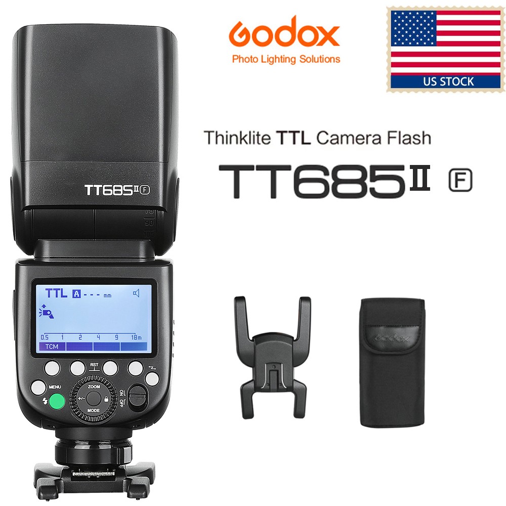 US Godox TT685II-F 2.4G TTL HSS 1/8000s Flash Light Speedlite For Fuji Camera