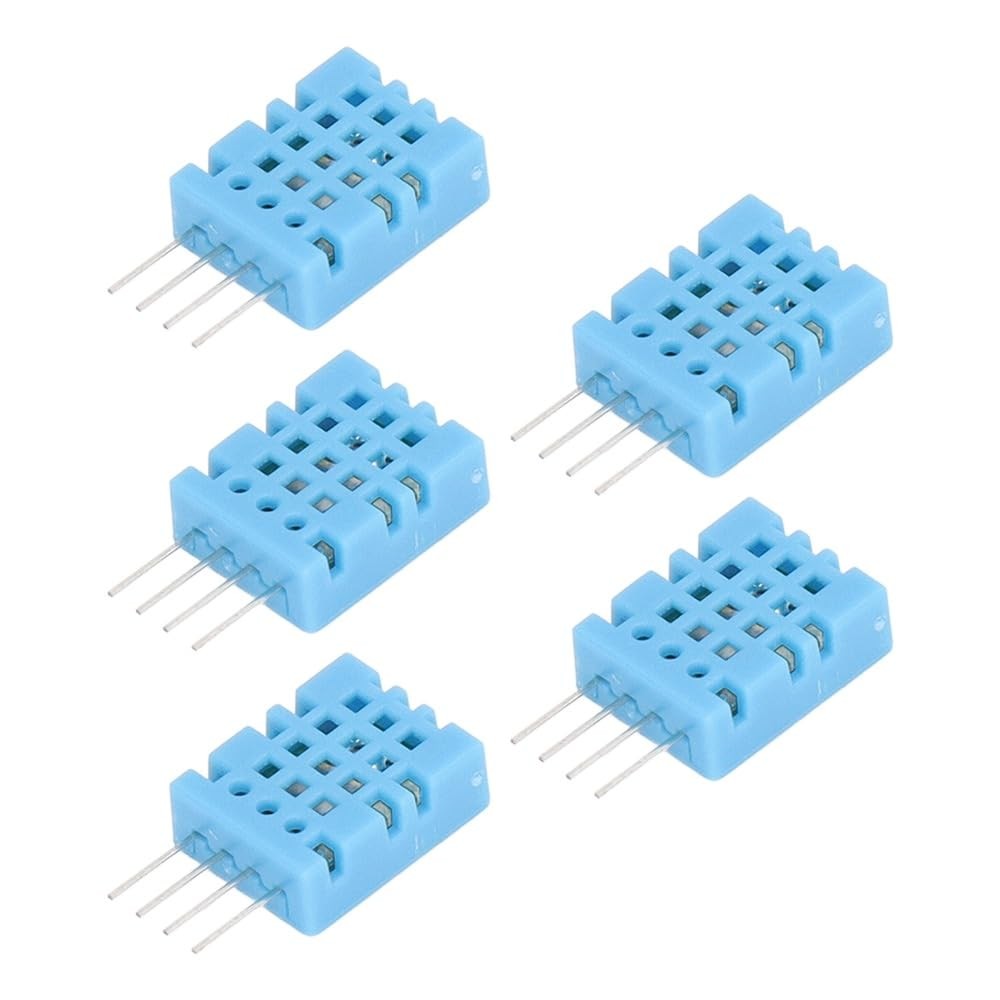 5Pcs Digital Temperature Humidity Sensor Module – High Sensitivity DHT11 for ...