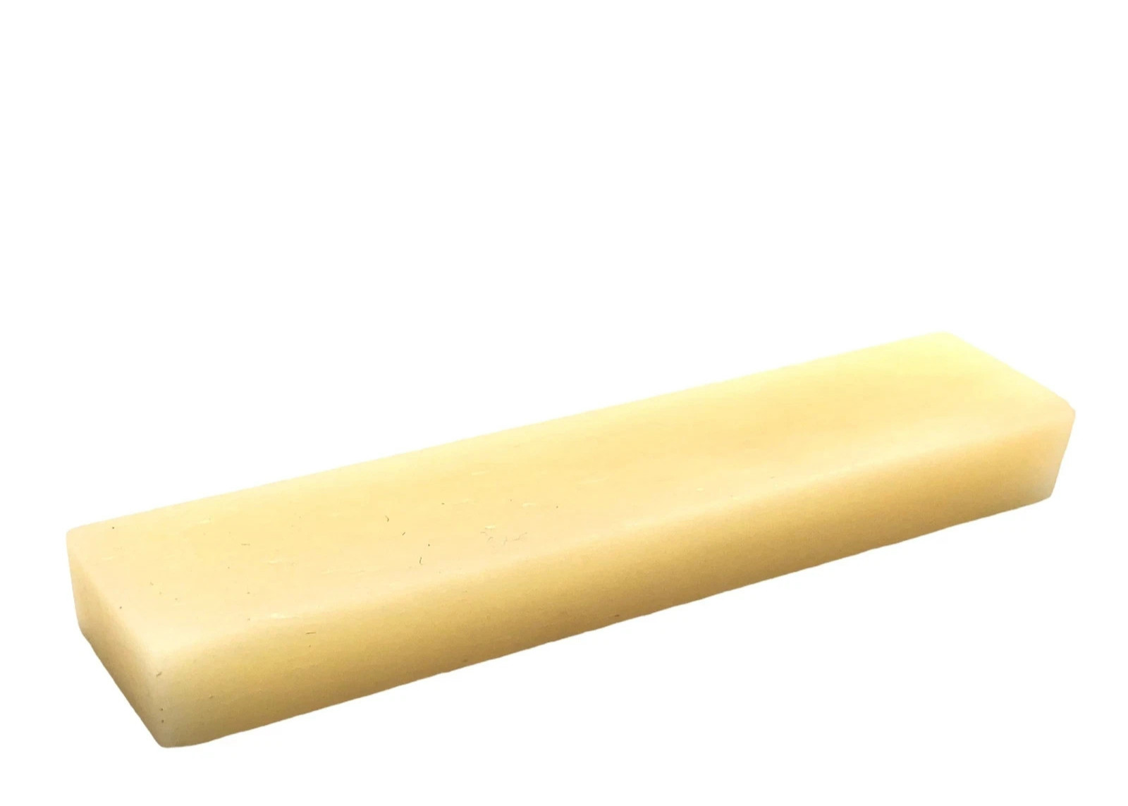 NOS Bone Guitar Nut Blank 2.22" x .47" x .25" - Unbleached Bone