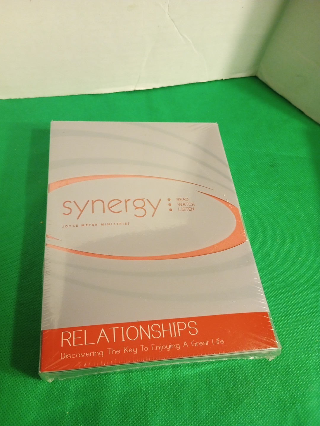 Joyce Meyer Synergy Relationships 1 DVD 2 CD's Book Religion NEW SEALED