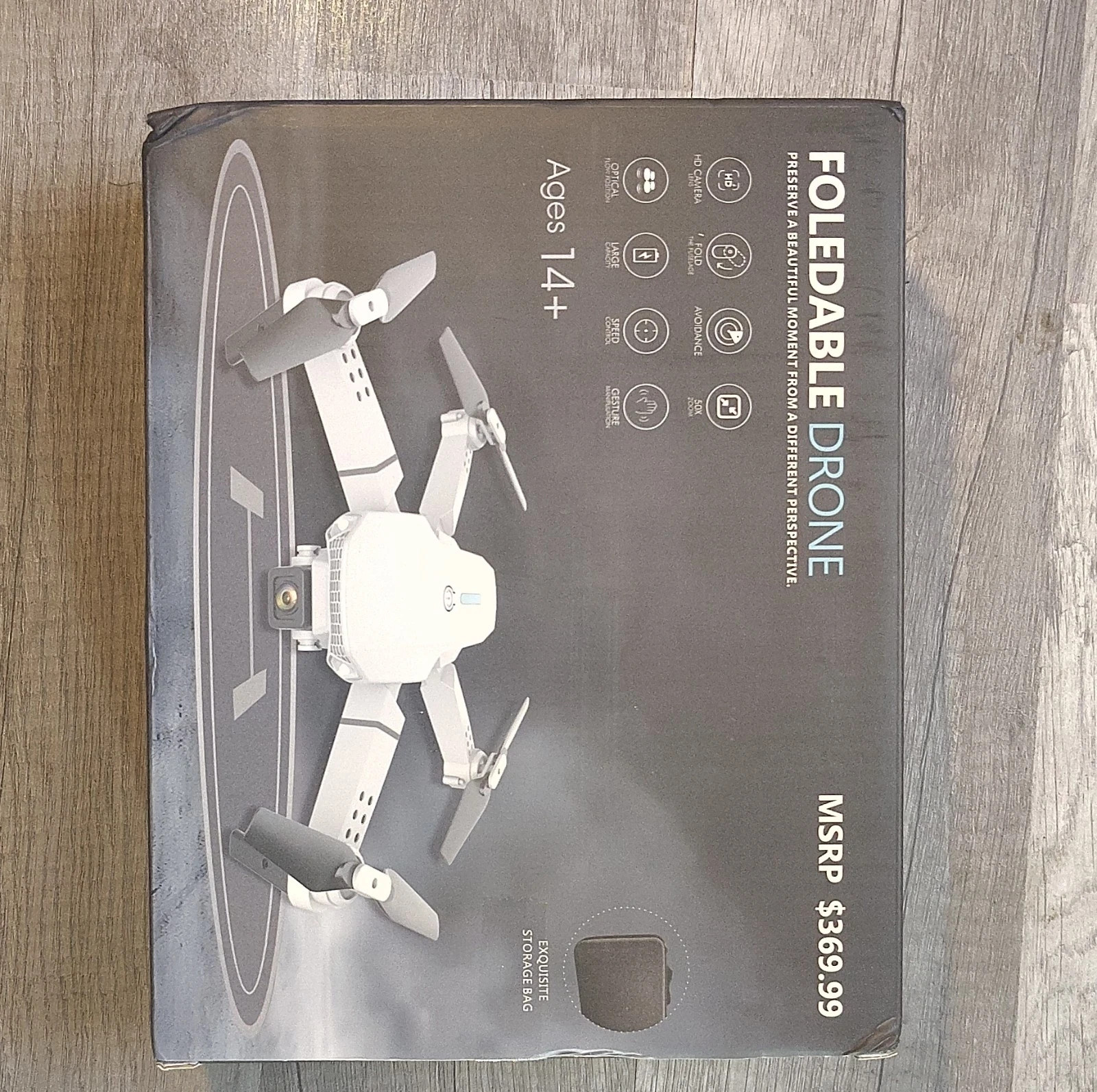 E88 Foldable Drone HD Camera Optical Flow App & Remote Control