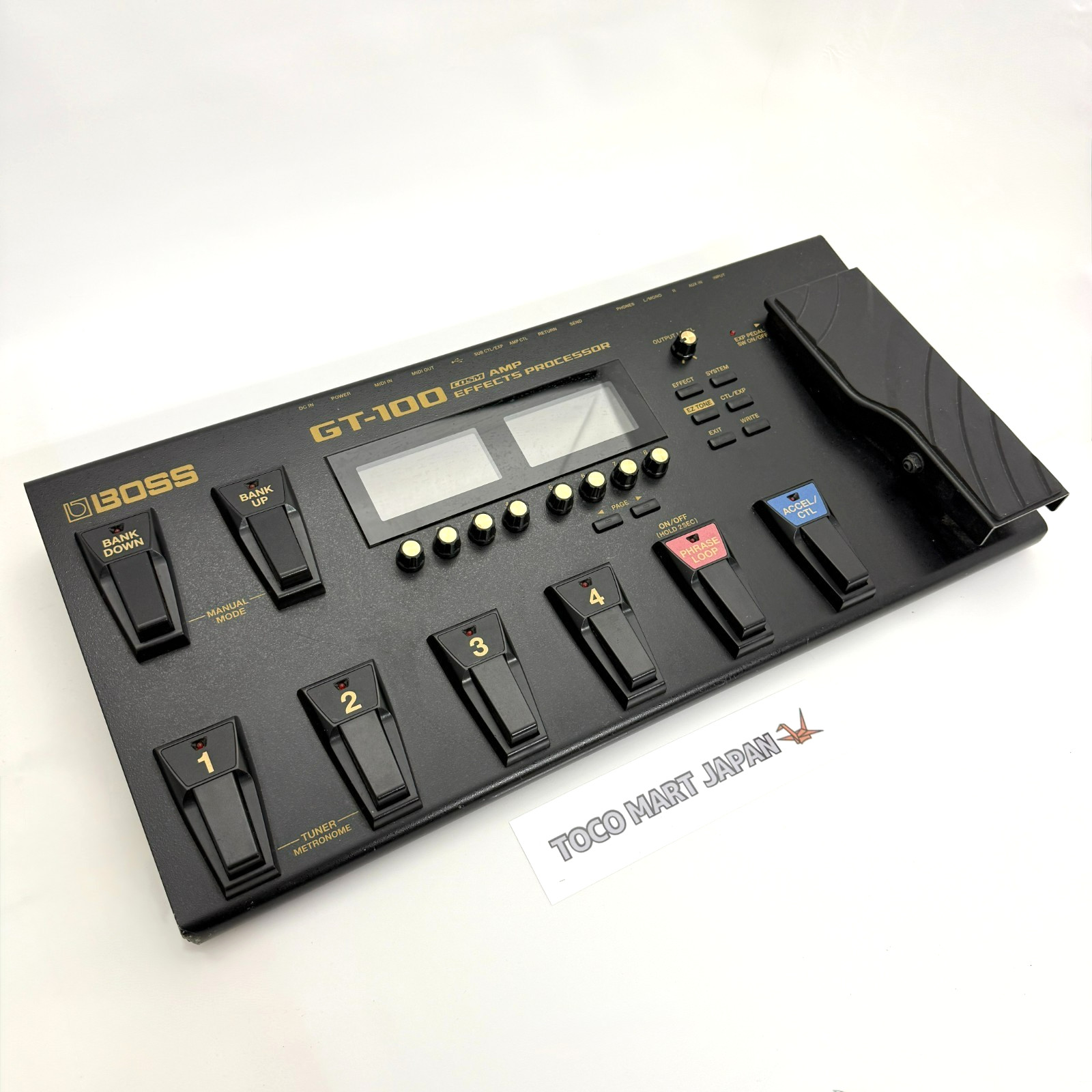 Boss GT-100 Multi-Effects Processor Guitar Effect Pedal w/ Adapter Japan #0142