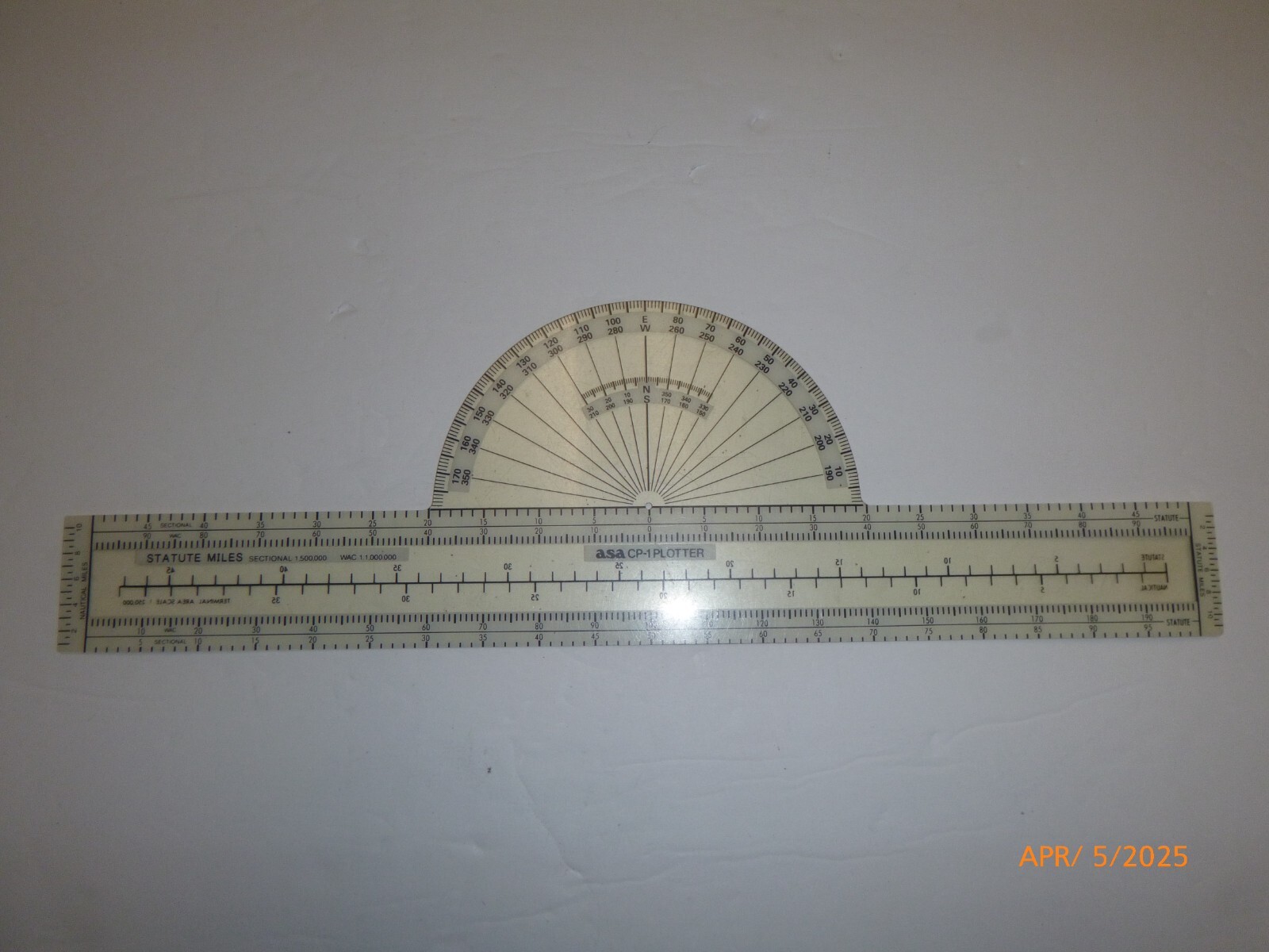 ASA Aviation Navigation CP-1 Plotter