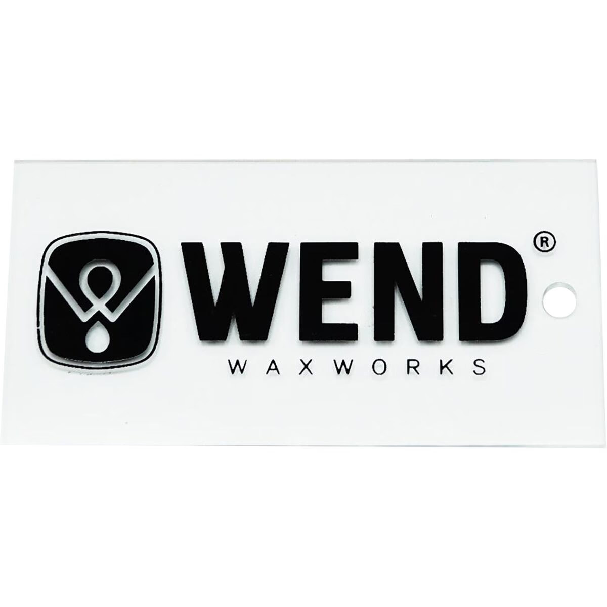 Wend Wax Ski Scraper One Color, 5mm-(5 1/2in x 2 3/4in)