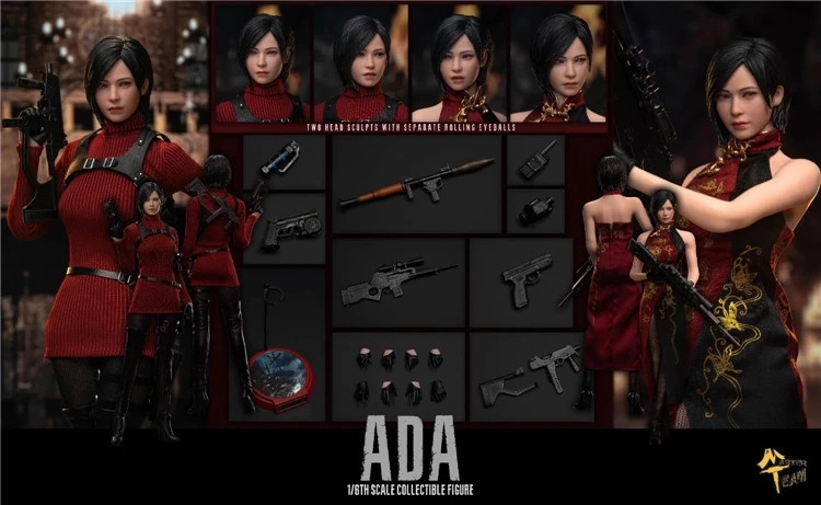 2-figure** US Seller**Master Team MTtoys Ada Wong 1/6