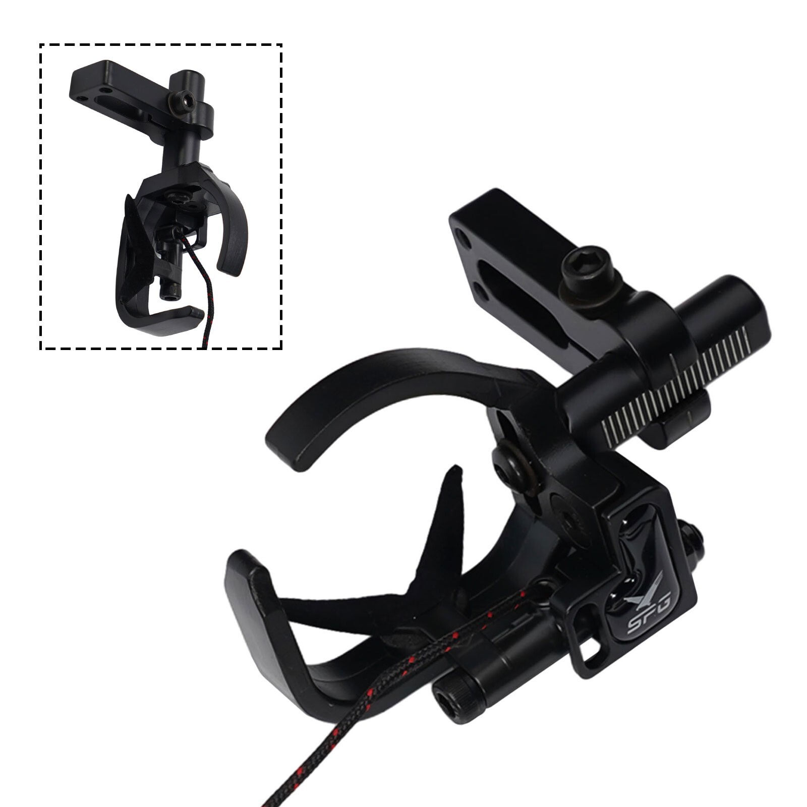 Advanced 4 Way Adjustable Arrow Rest For Compound Bow Metal Drop Away Rest