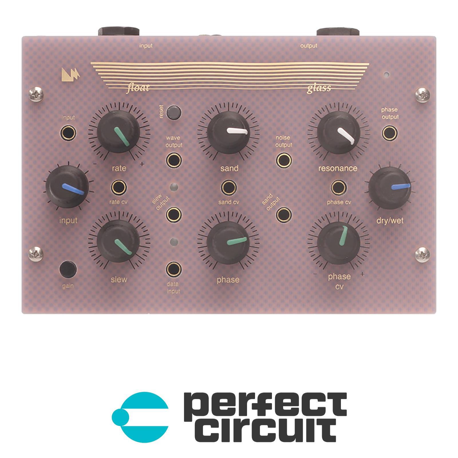 Lorre-Mill Float Glass 8-Stage Phaser Processor EFFECTS NEW PERFECT CIRCUIT